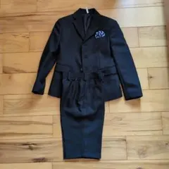 OLIVER HOUSE フォーマルスーツ 130A ブラック　４点セット