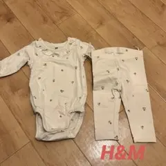 H&M ロンパース　スパッツ　50-60