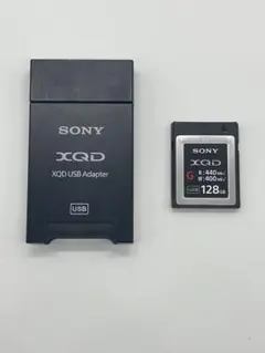 SONY XQD 128GB メモリーカードとアダプター