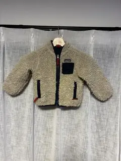 patagonia フリースジャケット 2Ｔサイズ ベージュ