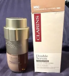 CLARINS ダブル セーラム ファンデーション M1C - メルカリ