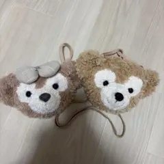 ダッフィ シェリーメイ　ショルダーポーチ　セット