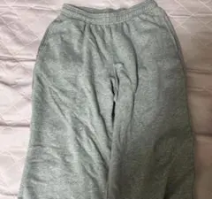 スウェットワイドパンツ M グレー UNIQLO