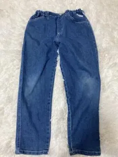 XLARGE KIDS デニムブルー ストレートパンツ 130