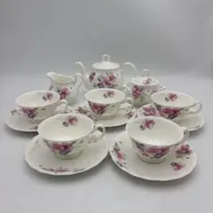 ノリタケ スタジオコレクション 9849 花柄ティセット珈琲紅茶兼用