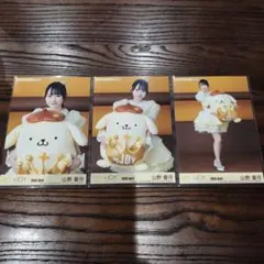 ≒JOY 山野愛月 生写真 コンプ ポムポムプリン サンリオ コラボ