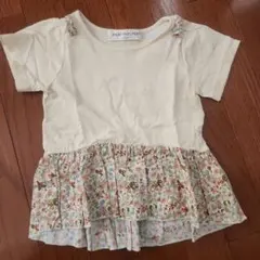 moo non non トップス 110cm 花柄