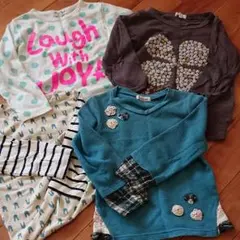 長袖カットソー4枚セット