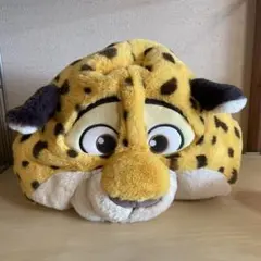 ズートピアのチーター「クラウハウザー（Clawhauser）のぬいぐるみキャップ