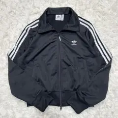 【極美品】アディダス トラックジャケット ファイヤーバード ジャージ ブラック