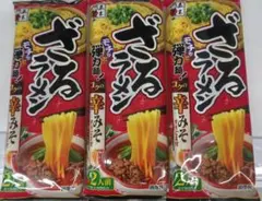 五木食品　ざる　冷し　冷やし　つけ　ラーメン　麺類　辛みそ　２人前　×　３袋　③のサムネイル