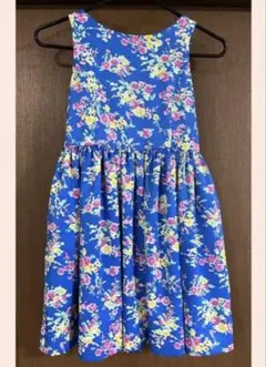 【子供服】ポロ ラルフローレン 花柄 ノースリーブ キッズワンピース