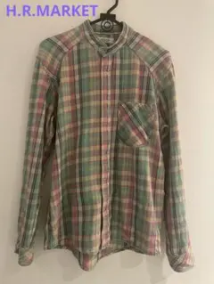 ハリウッドランチマーケット　ネルシャツ　メンズM