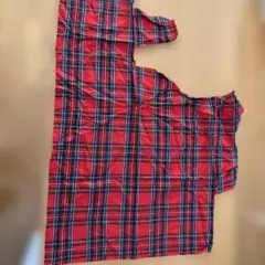 チェック柄生地