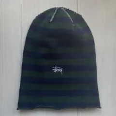 Stussy オールドステューシー ポンポン付きニット帽 90年代 金タグ