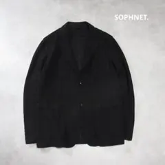 SOPHNET. / ブラック テーラードジャケット アンコン ブレザー M 黒のサムネイル