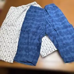 ハーフパンツ2枚セット（ドット・ミッキー）　ステテコ　サイズ150 ユニクロ