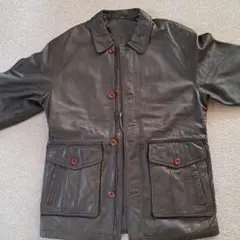 ダークブラウン (羊革)ジャケット 10万以上しました