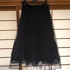 フランシュリッペ 黒 フレアスカートのサムネイル