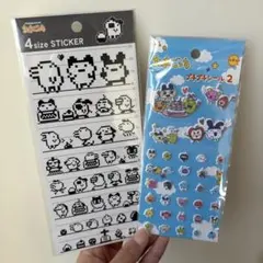 たまごっち プチプチシール2 4サイズステッカー　セット