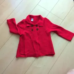 OLD NAVY 赤 カーディガン 18-24M