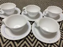 Corelle Butterfly Gold カップ＆ソーサ プレート8点セット Corelle Butterfly Gold カップ＆ソーサー プレートセット - メルカリ