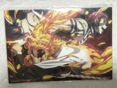 【中古品】鬼滅の刃 煉獄杏寿郎 猗窩座 ブロマイド
