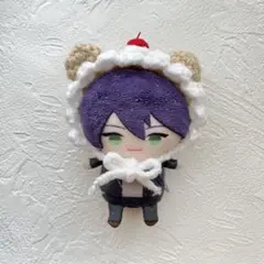 にじぱぺっと にじぱぺ 10cm ぬい服 くま耳 帽子 ボンネット