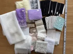 レースチュール詰め合わせ 入園 入学 人形ドレス