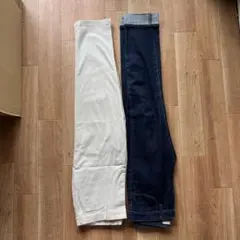 UNIQLO スキニーデニム & パンツ セット