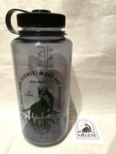 NALGENE ナルゲン75周年記念　1L透明グレー　ピューマ　ステッカー付き