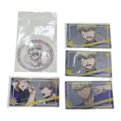 ブルーロック ブルロ 原作 クリアシート メタリックカード 雷市陣吾 成早朝日