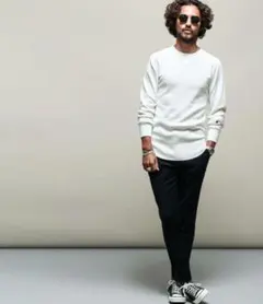 Champion 別注 ナノユニバース サーマル LS カットソー nano