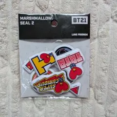 BT21 MARSHMALLOW SEAL 2 TATA ステッカー