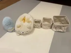 ★匿名発送★すみっコぐらし ぬいぐるみと収納ボックスセット