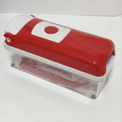 多機能スライサー 赤 白 ナイサ一ダイサ一スマ一トスライサー スライサーのサムネイル
