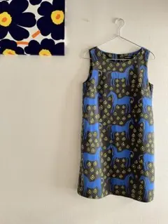 ✨ムスタタンマ✨marimekkoノースリーブひざ丈ワンピース 2026年最新】marimekko レディース ノースリーブひざ丈ワンピースの