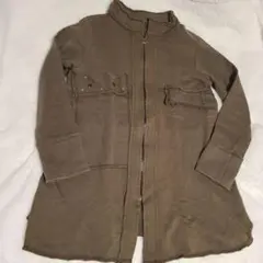 collecte de zikzin ダメージスウェットジャケット