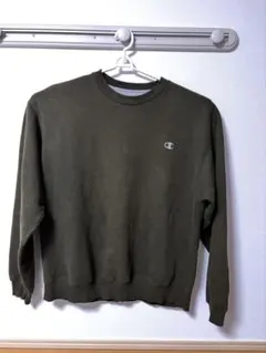 Champion クルーネック スウェット オリーブ ビンテージ