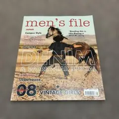men's file issue 08 DENIM & WORKWEAR