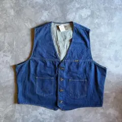 90s Wrangler デニムベスト USA製 2XL アメカジ ウエスタン