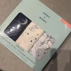 未開封　aden + anais シルキーソフト おくるみ 3枚セット
