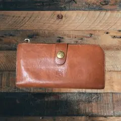 IL BISONTE イルビゾンテ 長財布 本革 レザー ヤキヌメ 小銭入れあり