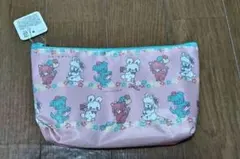 SWIMMER キャラクター ポーチ ピンク 約19×10×7cm