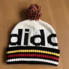 adidas アディダス ニット帽 ホワイト おしゃれ