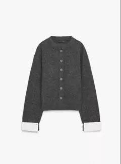 ZARA コンビニットカーディガン