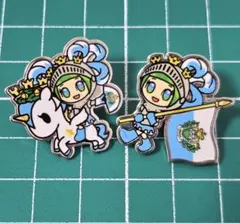 大阪万博 サンマリノ館限定 ピンバッジ 4種4個 - メルカリ