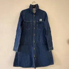 Lee デニムブルー 長袖ワンピース