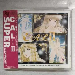 【帯付⭐動作確認済】PCエンジン　スーパーCDROM CALⅡ　キャルⅡ