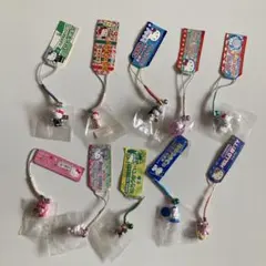 ご当地ハローキティ ストラップ 10点セット